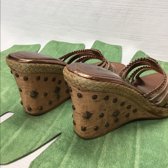 New Embellished Wedges by Anna - Picture 7 of 8